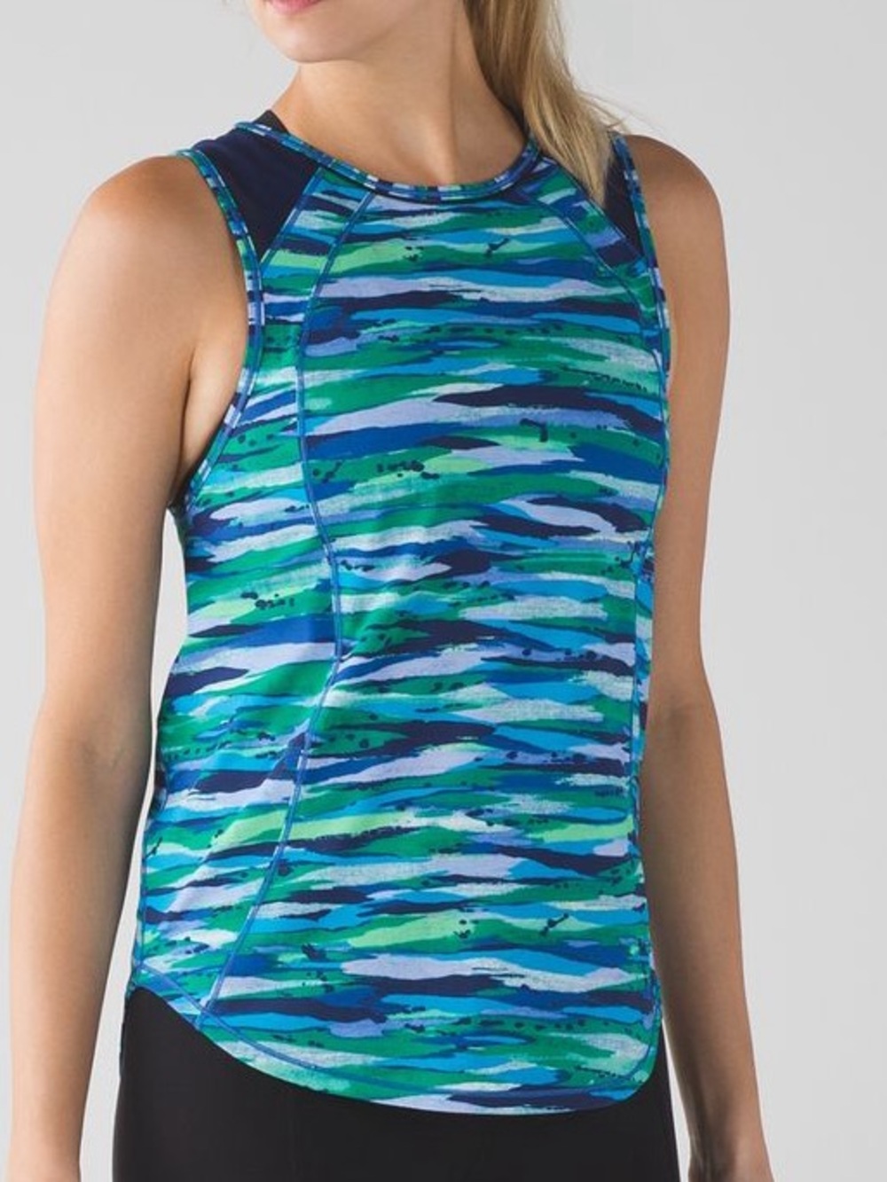 Lululemon Sculpt Tank Seven Wonders Multi / Hero Blue Size 6